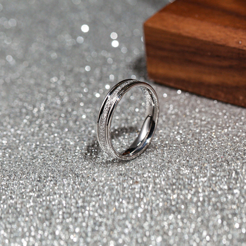 Style Simple Index Finger Joint Tail Titanium Steel Rings