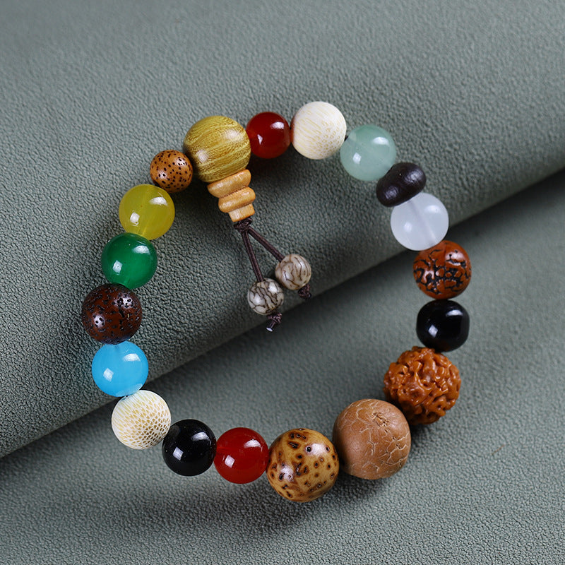 Women's & Men's Bodhi Seeds Buddha Beads Ornament Star Moon Bracelets