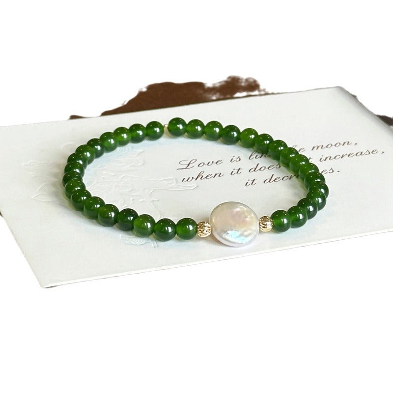 Freshwater Pearl Elastic Adjustable Beaded Small Bracelets