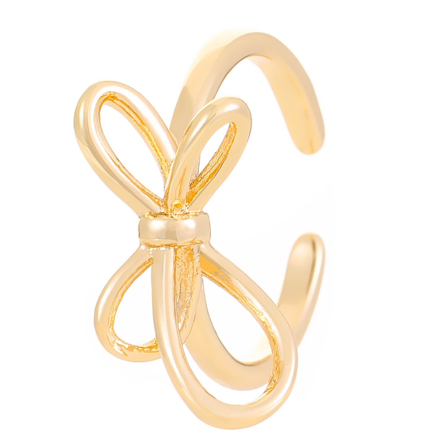 Love Cross Open Female Special Interest Rings