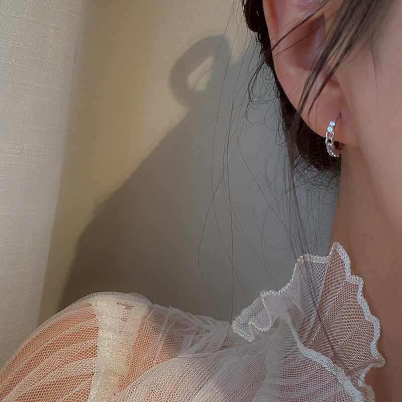 High-grade Sense Niche Temperament Fashionable Design Ear Rings