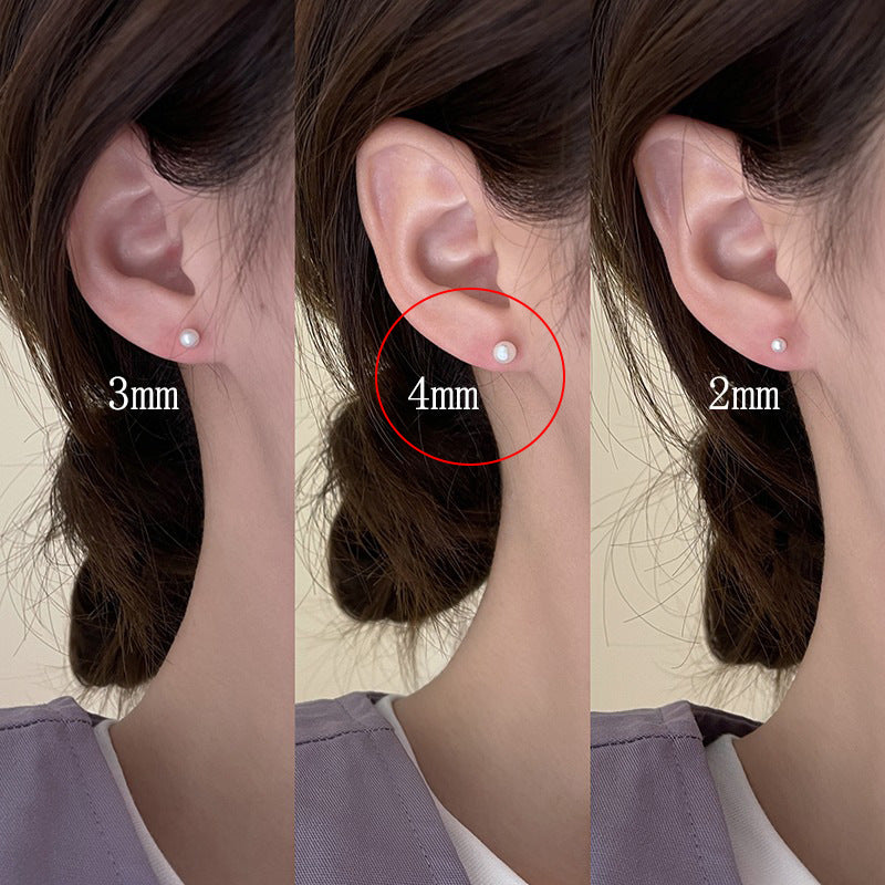 Women's Procurement Service Of Korean Pearl High-grade Earrings