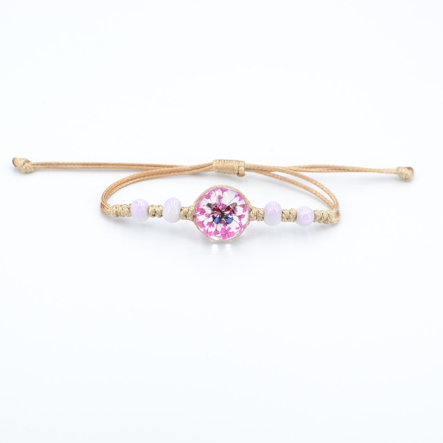 Woven Real Flower Stall Girlfriend Gifts Dried Bracelets