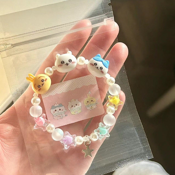 Colored Series Ceramic Beaded Female Girly Bracelets
