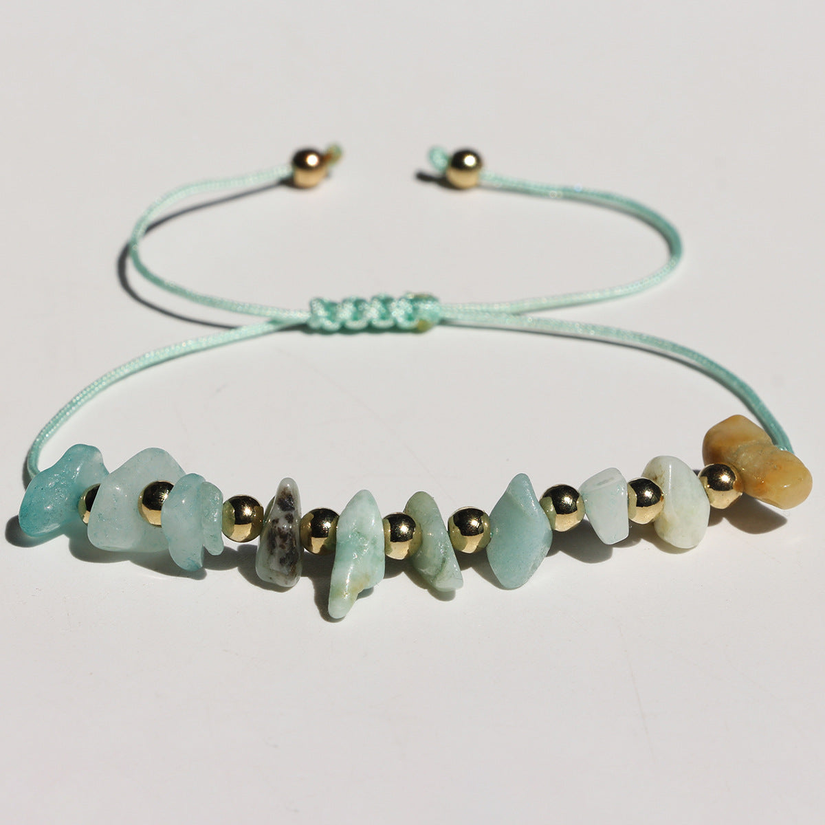 Hand-woven Irregular Gravel Beaded Crystal Bohemian Bracelets