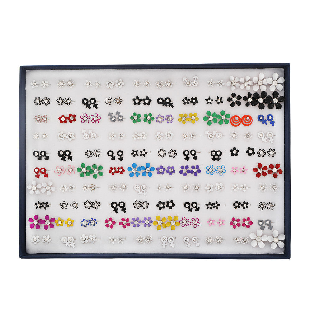 Korean Style Plastic Pair Boxed Collection Dripping Rings