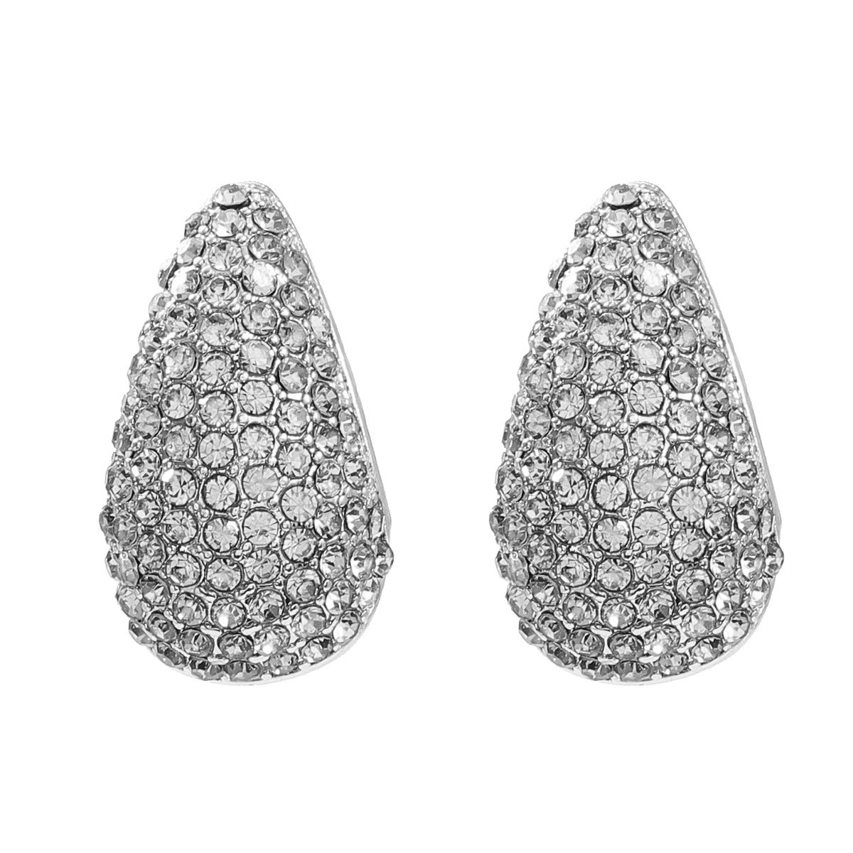 Women's Diamond Water Drop-shaped Exaggerated Geometric Party Earrings