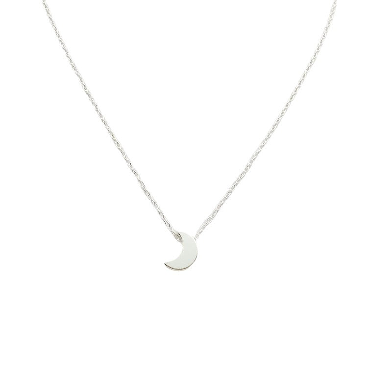 Unique Fashion Simple Thick Moon Ornament Necklaces