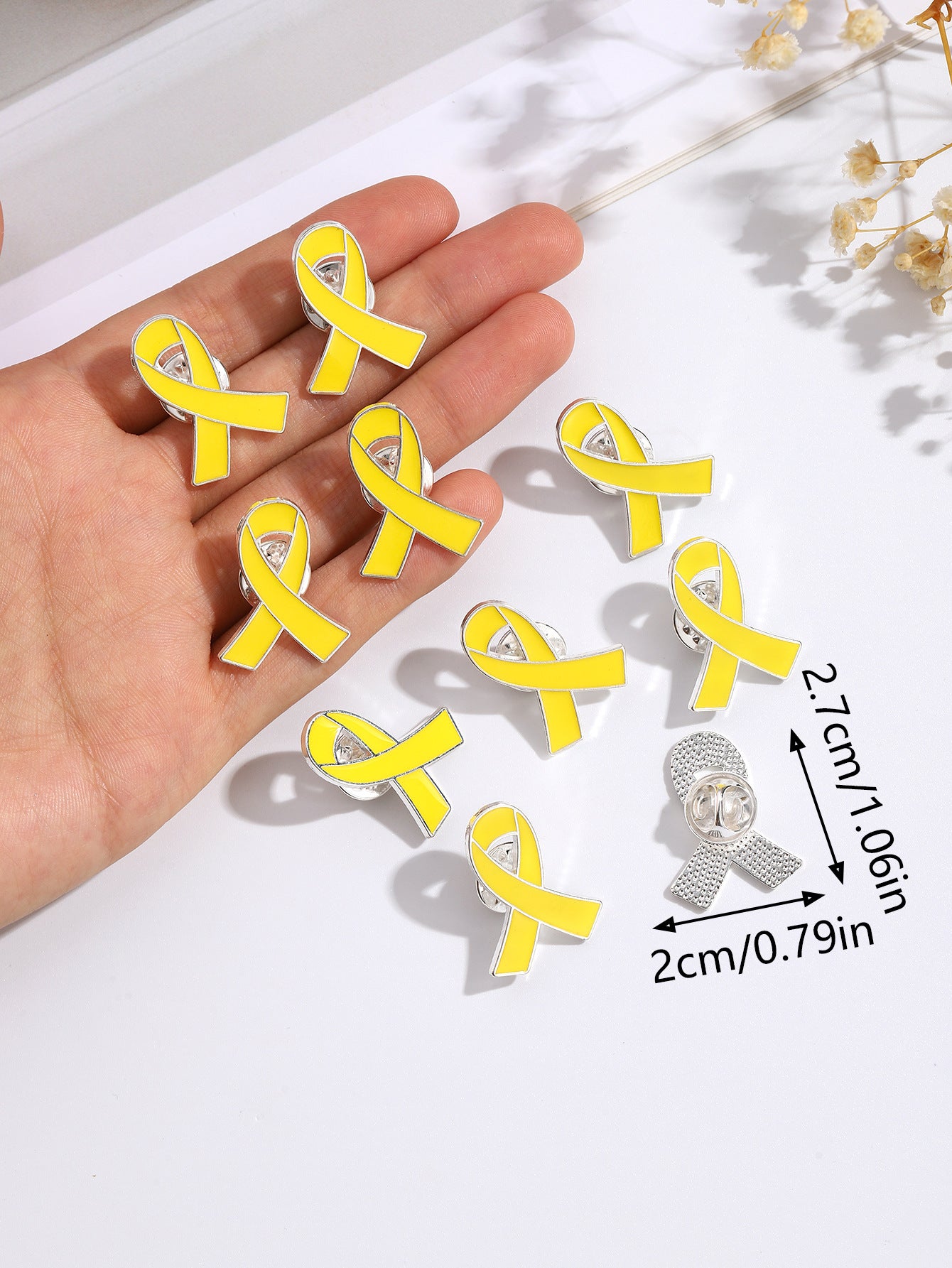 Activities Ribbon Brooch Marine Protection Concern Mental Brooches