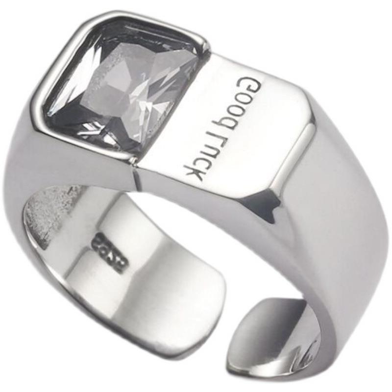 Style Dignified Sense Of Design Heart-shaped Rings