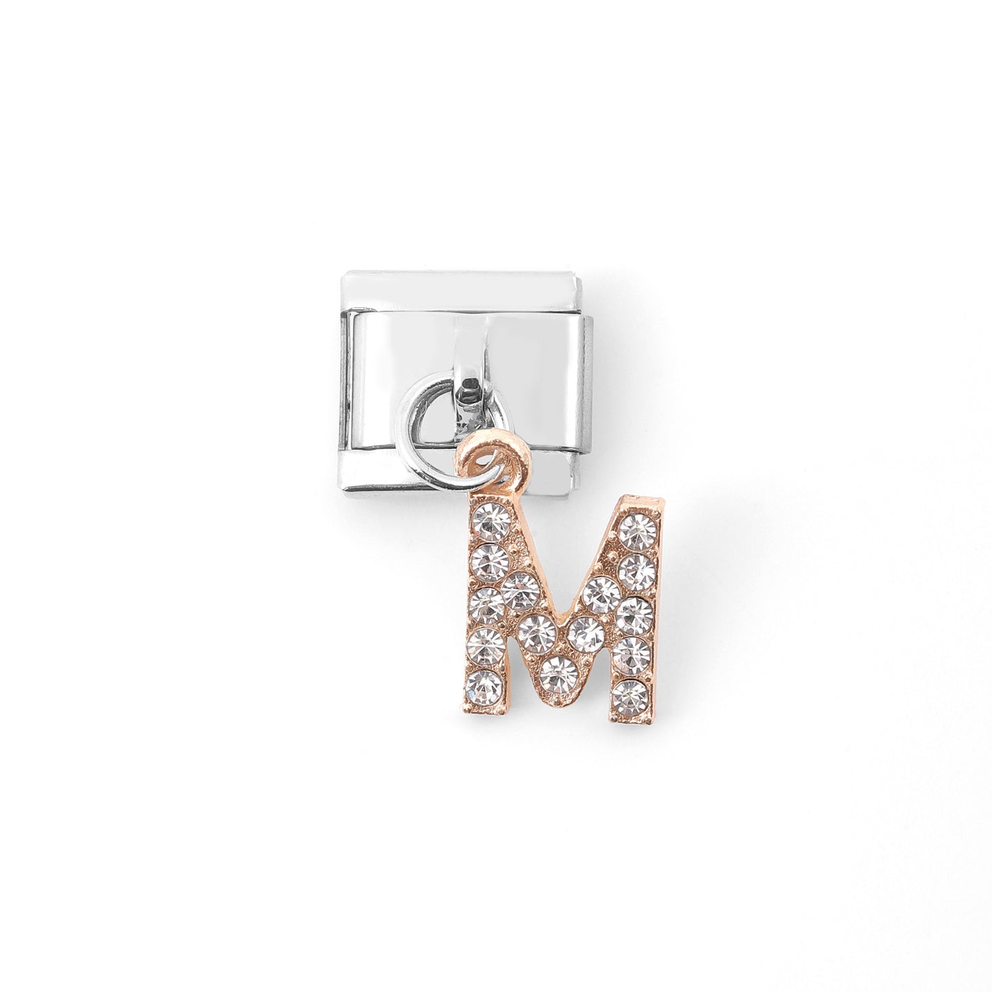 Unique Comfortable Stainless Steel Letter Module Bracelets