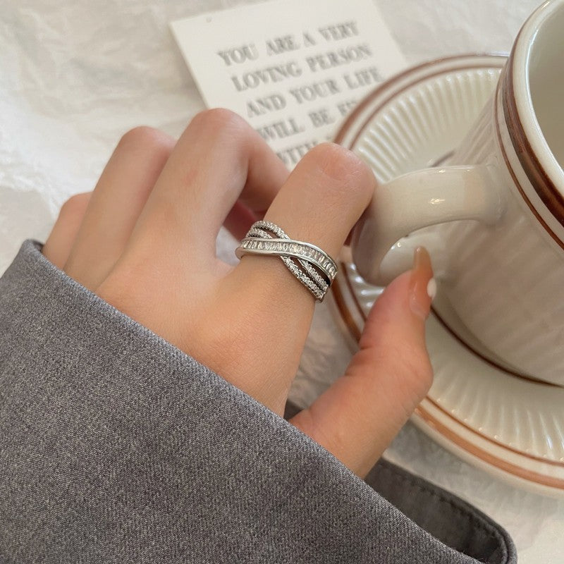 Simple Sense Niche Design College Style Rings
