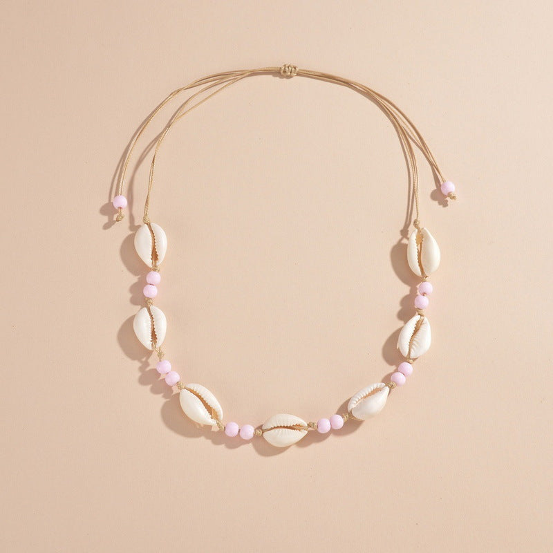 Ornament Hawaiian Beach Shell Ocean Bead Necklaces