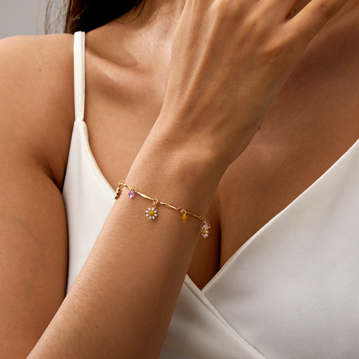 Little Daisy Flower Fashion Wild Butterfly Bracelets