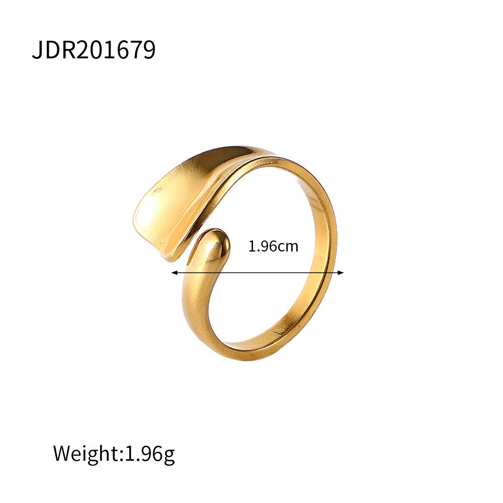 High-grade Simple Gold Steel Series Stainless Bracelets