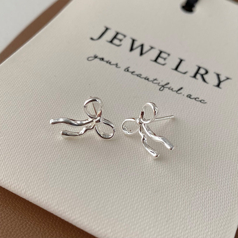 Women's Bow For Niche Design Simple Graceful Rings