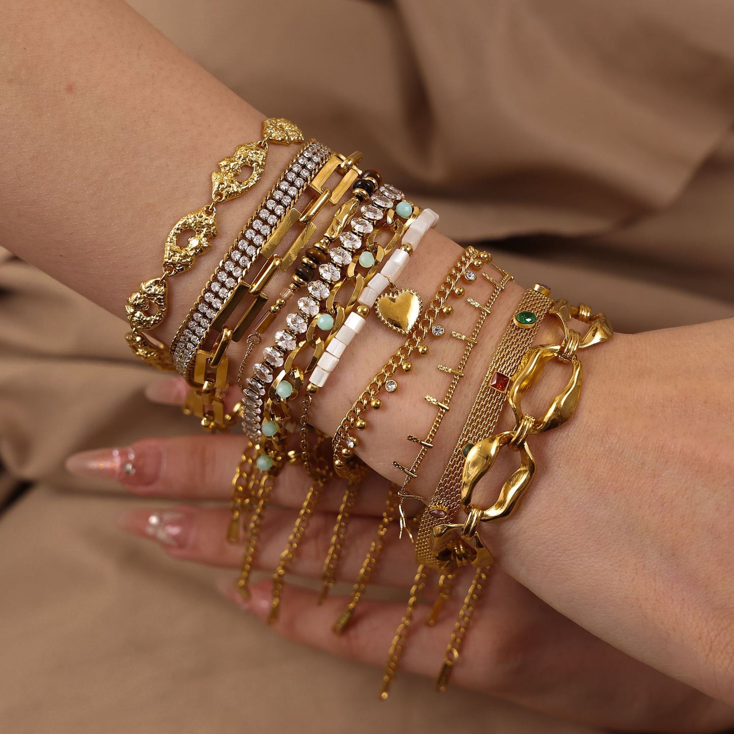 Niche Retro Titanium Steel Stainless Cuban Bracelets