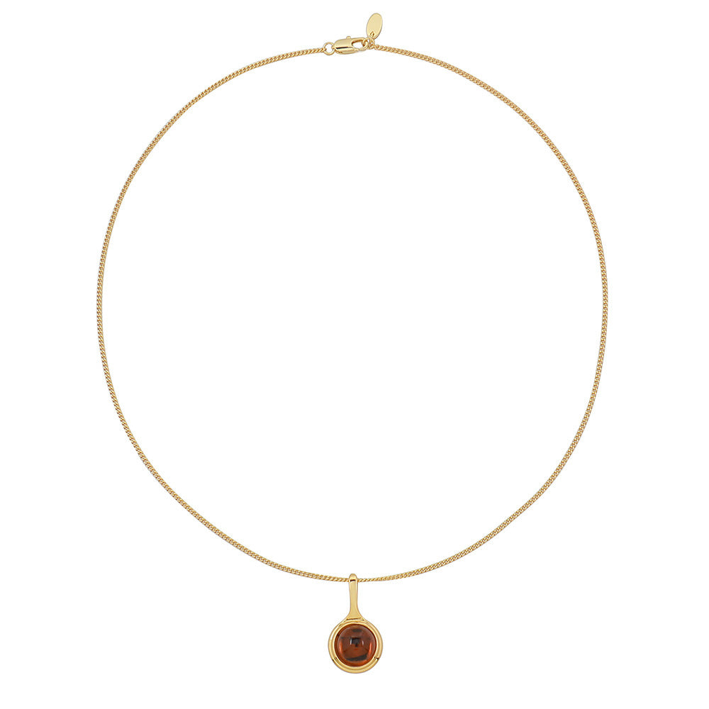 Retro Tigereye Handmade Beaded Accessories Round Necklaces