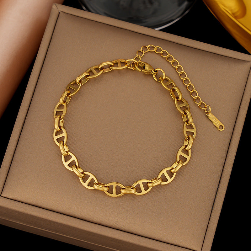 Elegant Women's Titanium Steel High-grade For Necklaces