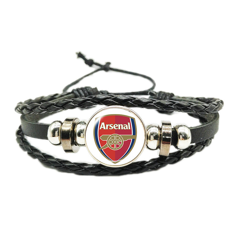 Champions League Football Club Logo Time Bracelets