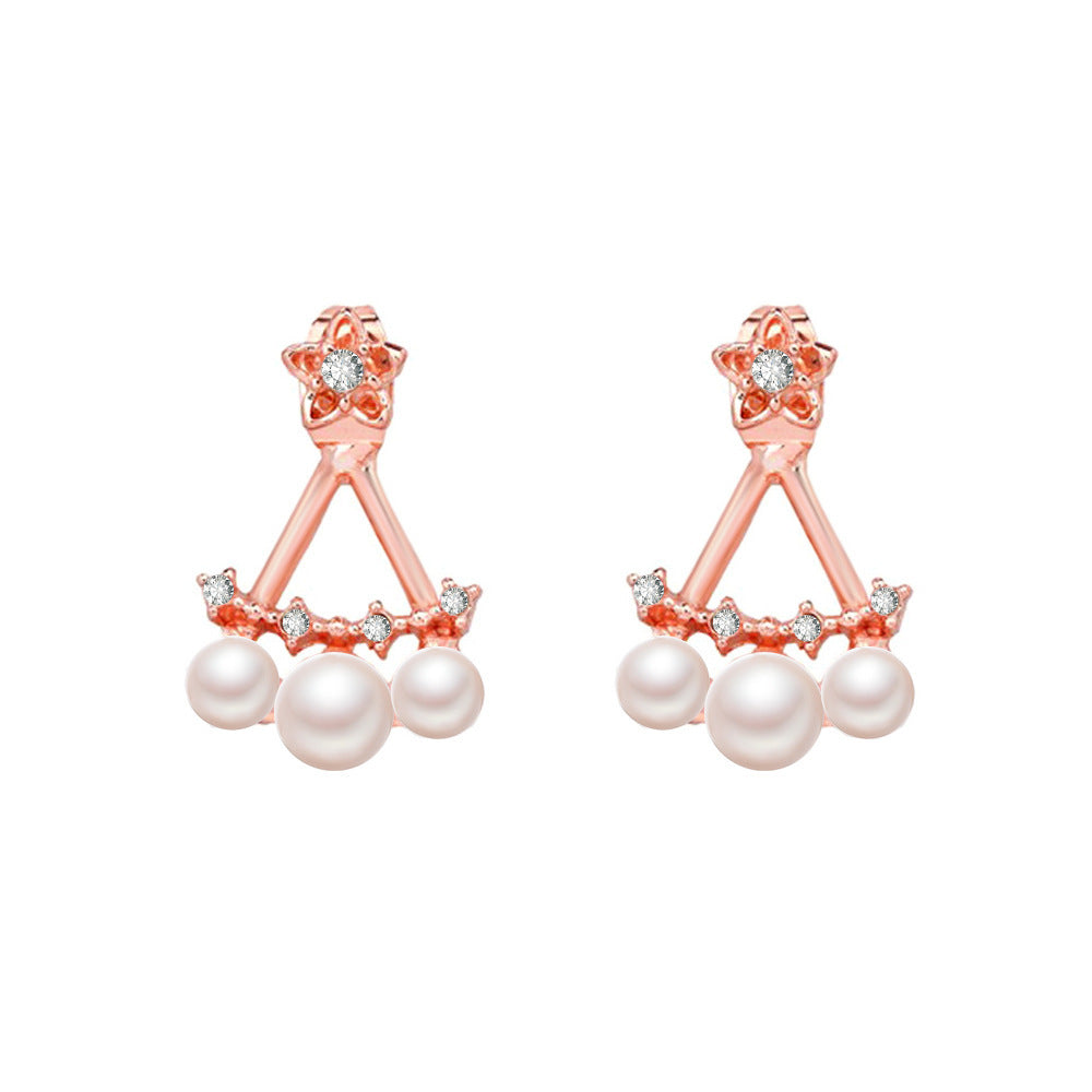 French Entry Lux Creative Design Flower Rings