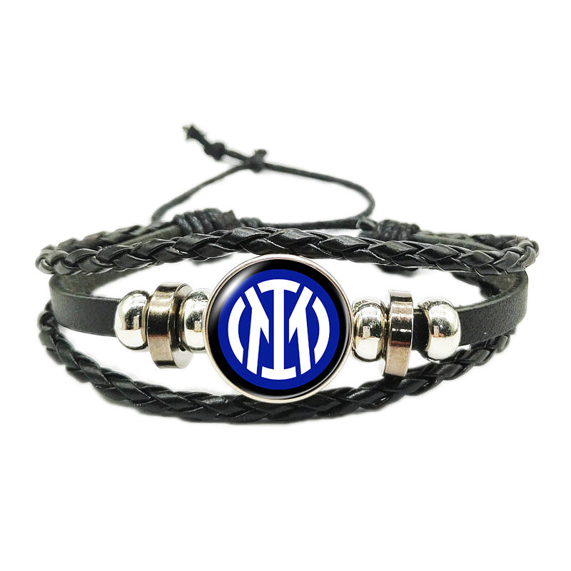 Champions League Football Club Logo Time Bracelets