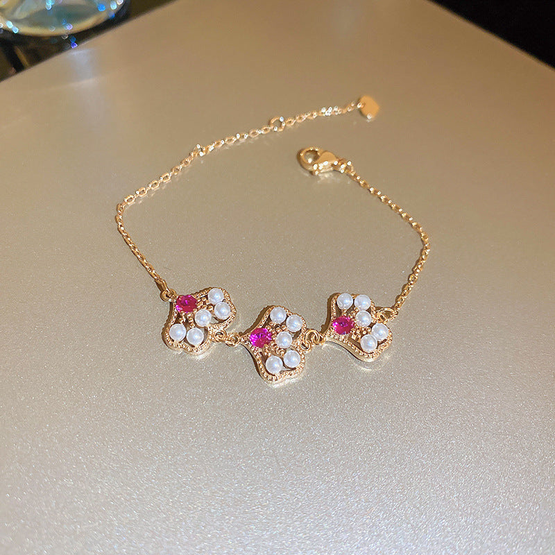 Zircon Fashion Versatile Sweet Cool Style Bracelets