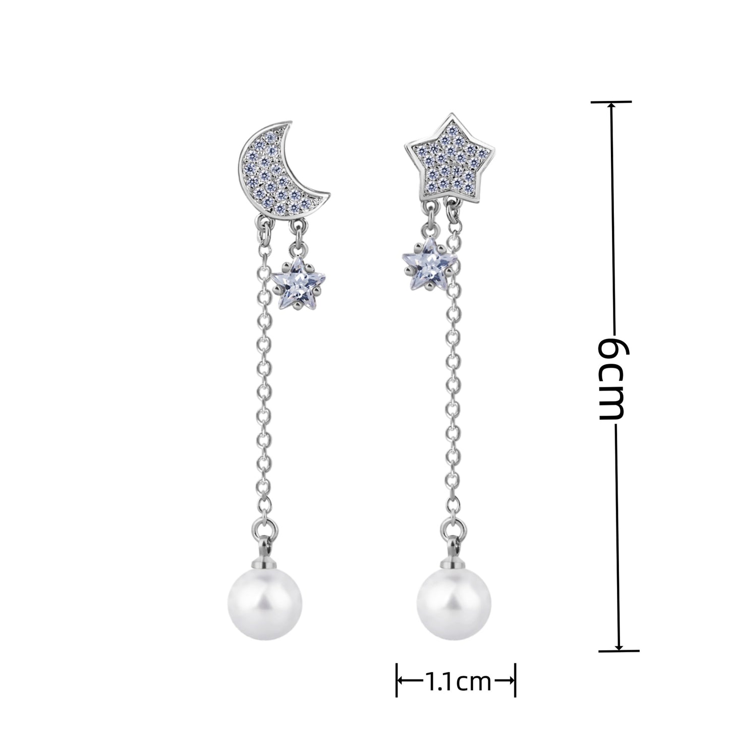 Charming Sterling Sier Eardrops Hipster Fashion Earrings