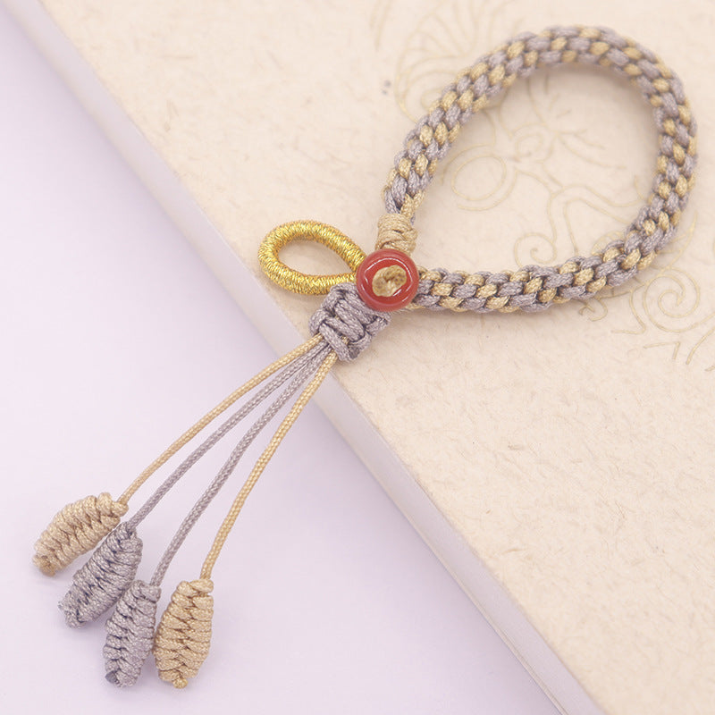 Woven Jin Gang Knot Bag Lanyard Jewelry Accessories