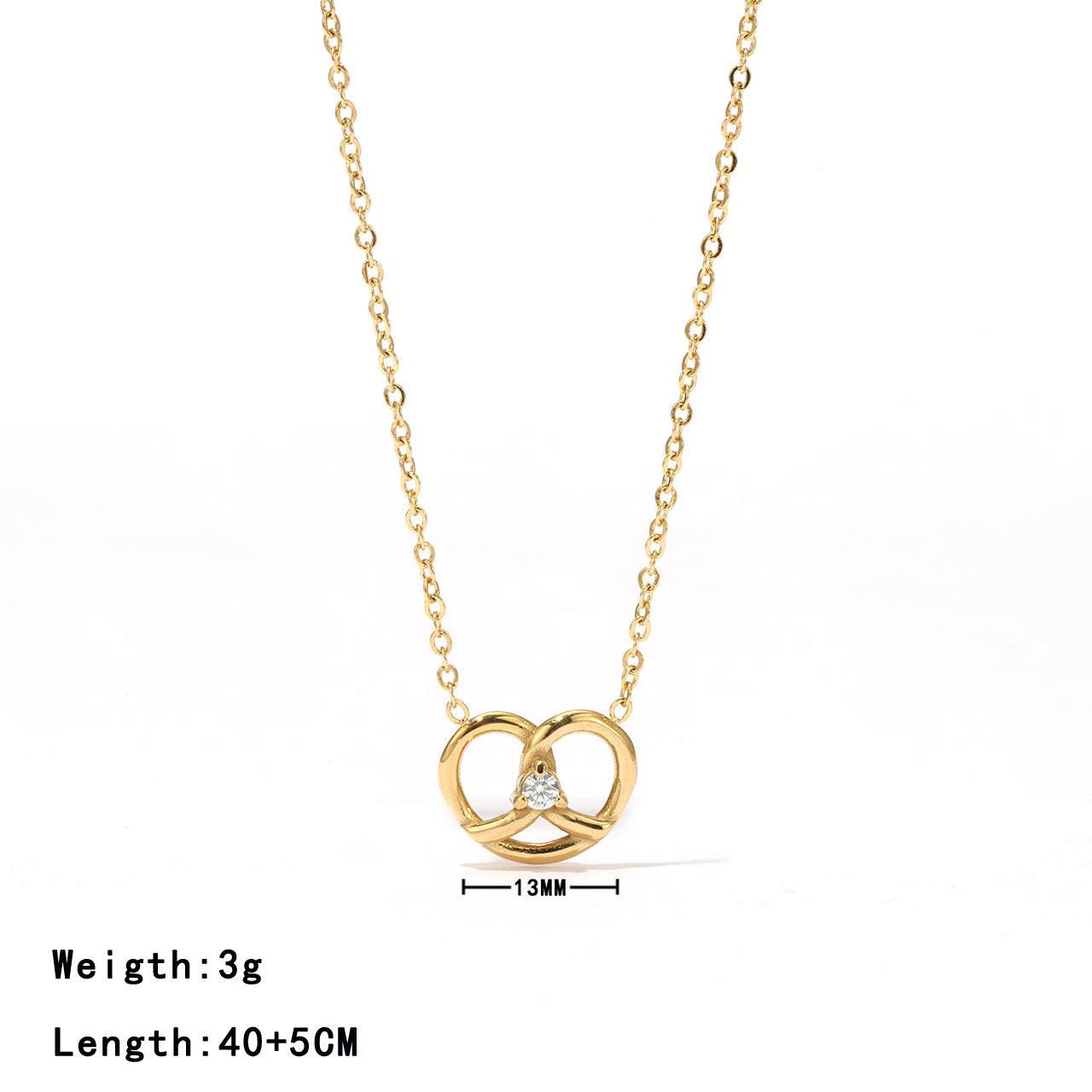 Fashionable Classic Style High-grade Light Luxury Titanium Necklaces