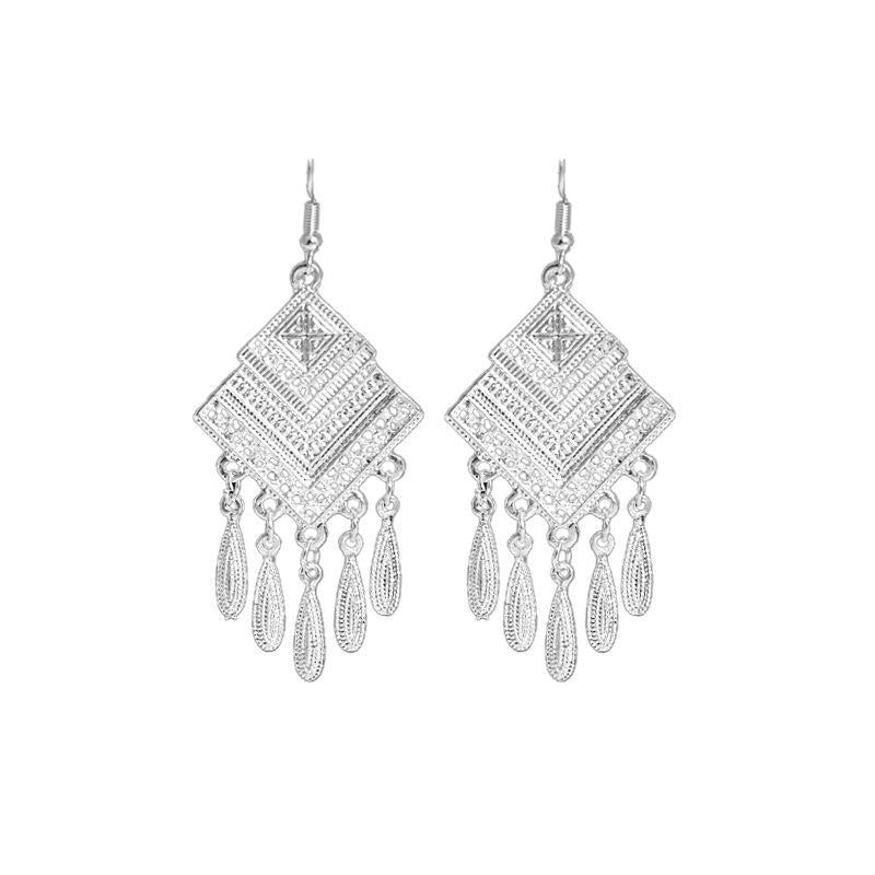 Hollowed Fashion Exotic Retro Artistic Classical Earrings