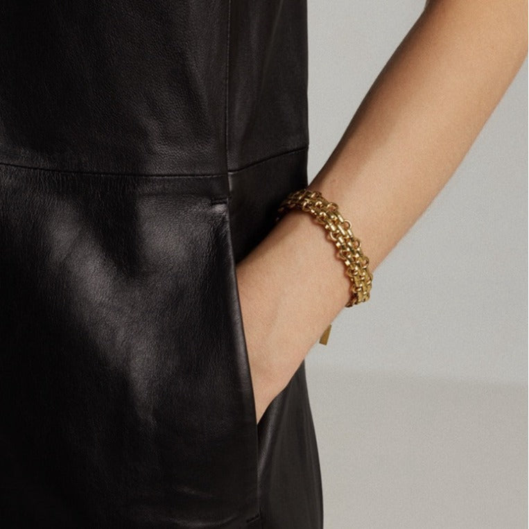 Steel Chain Edit Shape Fashionable Street Beat Bracelets