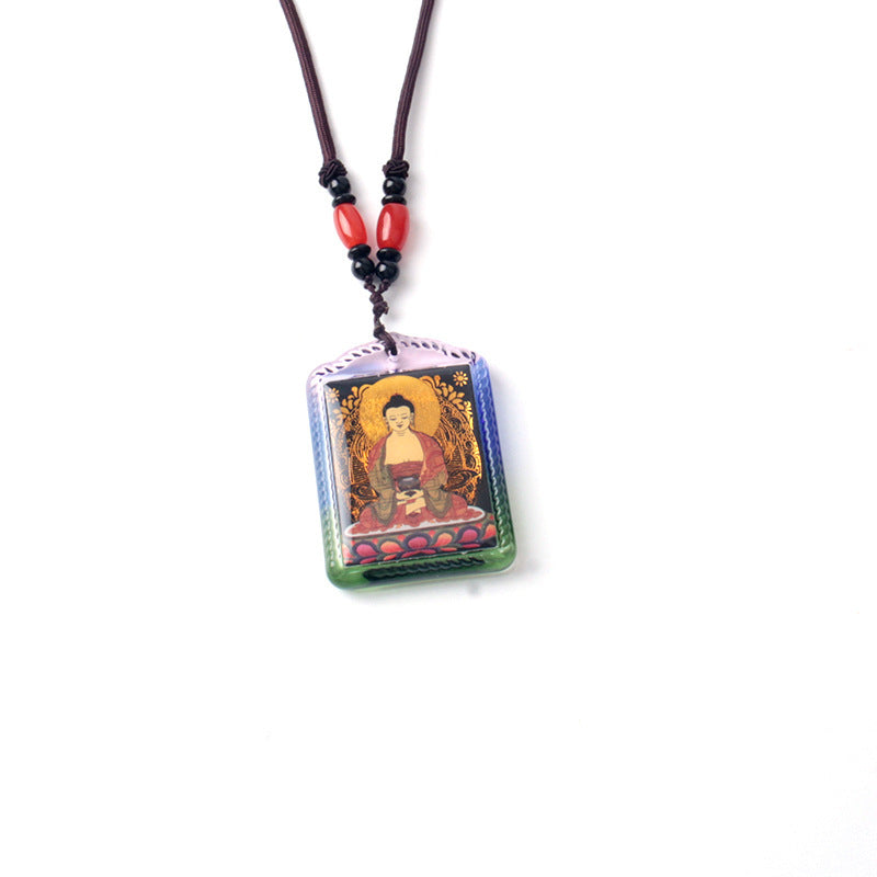 Tibetan Vintage Blackwood Father's Day Sweater Necklaces