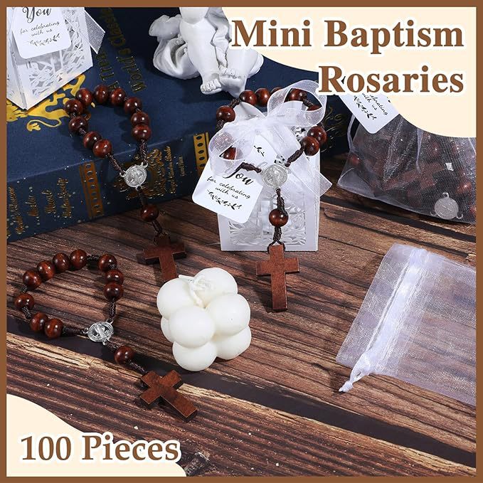 Baptism Beads Gift Shower First Communion Bracelet