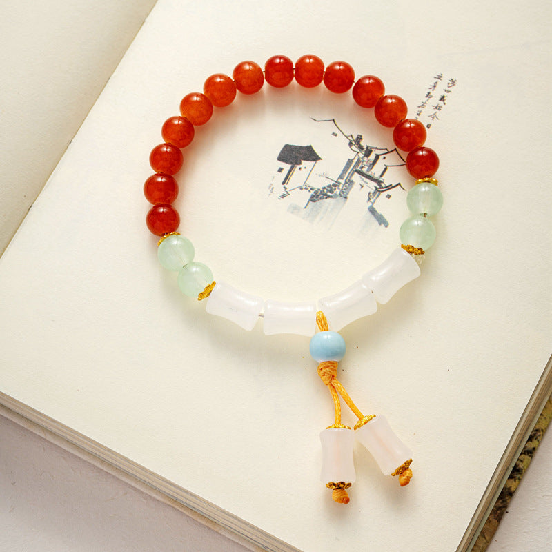 Ornament Woven Female Antique Ethnic Style Bracelets