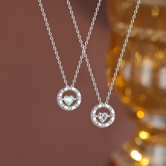 Heart Time Smart Niche Round High-grade Necklaces