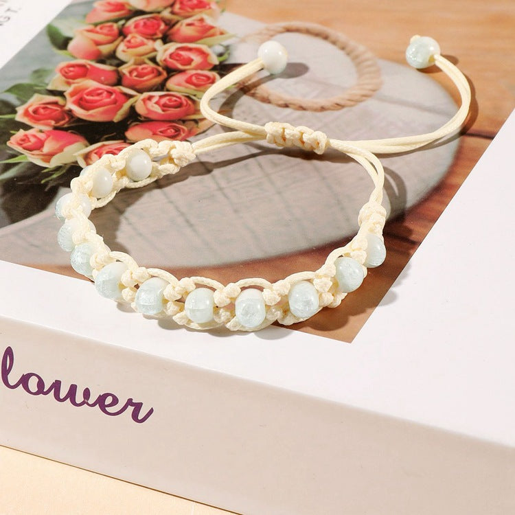 Ornament Woven Female Antique Ethnic Style Bracelets