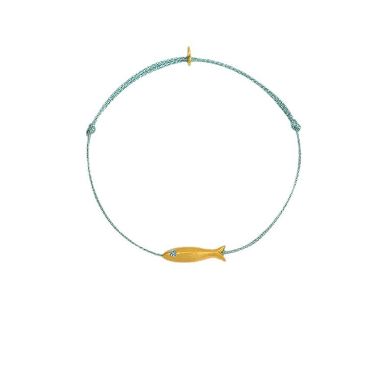 Women's Personalized Minority Refined Simple Carrying Strap Koi Fish Jewelry Bracelets