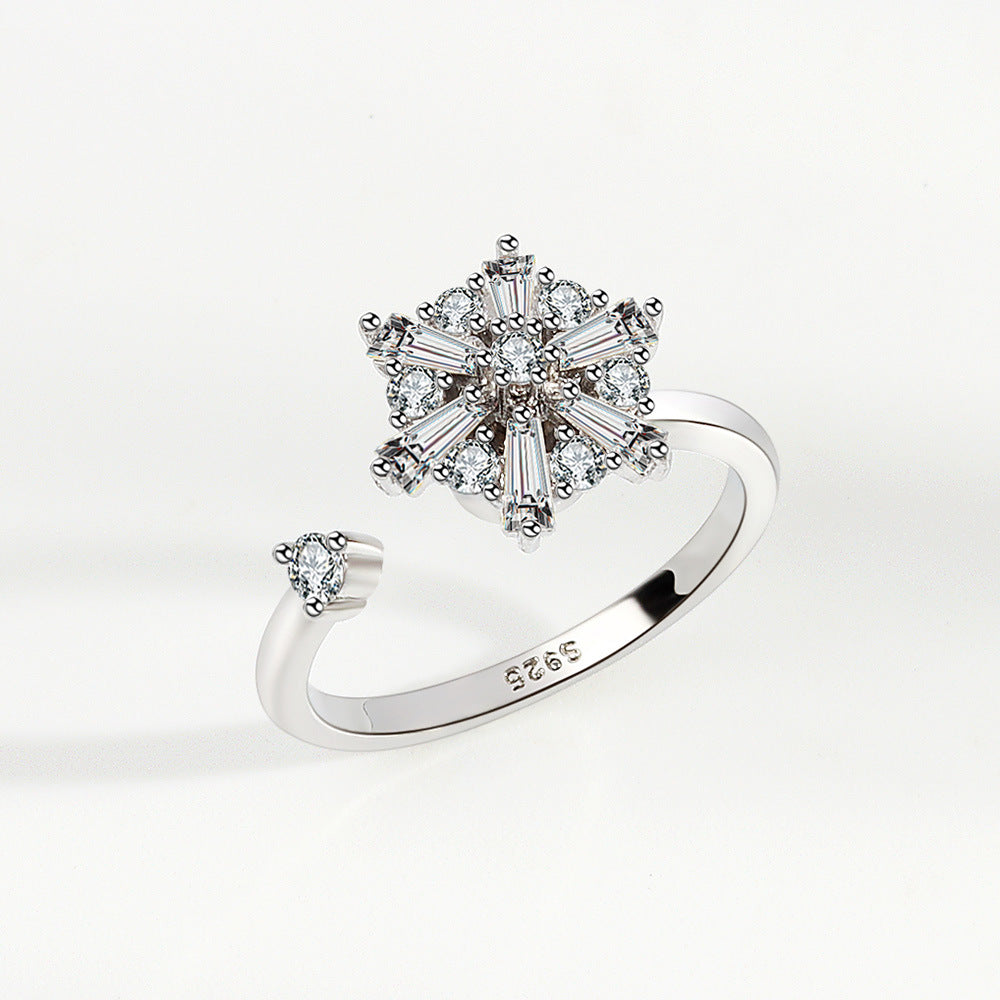 Spinning Anxiety Relief Open Suit Decompression Rings