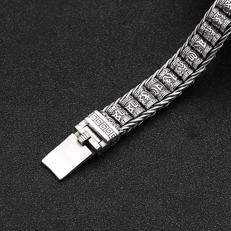Women's & Men's Light Luxury Woven Niche Design Six Words Bracelets