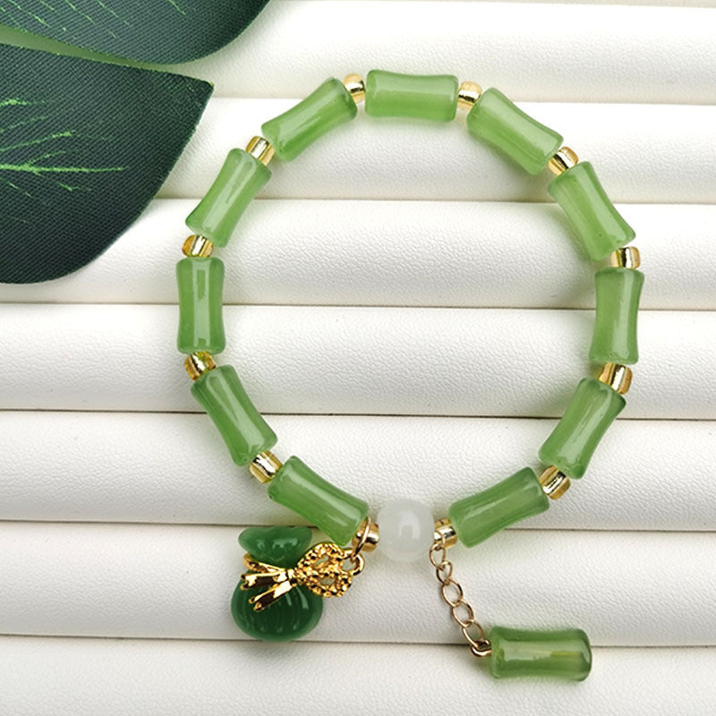 Peace Buckle Jade Gourd Scenic Spot Bracelets