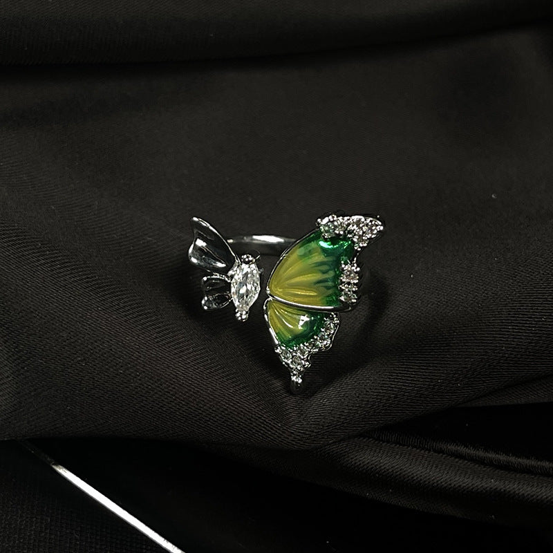 Series Open Personalized Minority Design Cold Wind Drip Rings