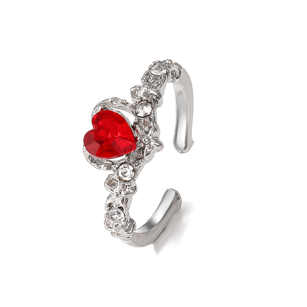Advanced Niche Design Indifference Trend Cool Female Rings