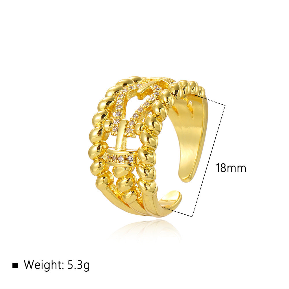 Women's & Men's String Clip Open Hip Hop Width Rings