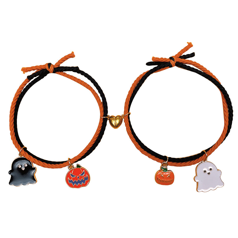 Ghost Love Magnetic Couple Suit Carrying Bracelets