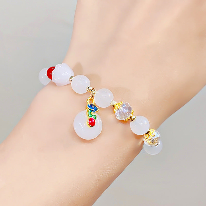 Safety Buckle Sweet Tassel Hand Toy Bracelets