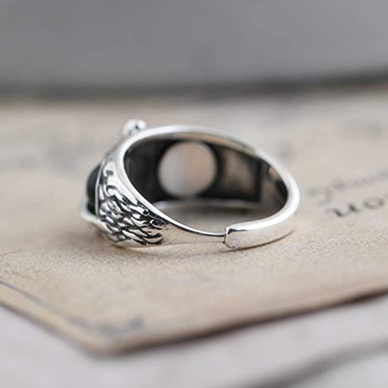 Vintage Creative Exaggerating Animal Couples Openings Rings