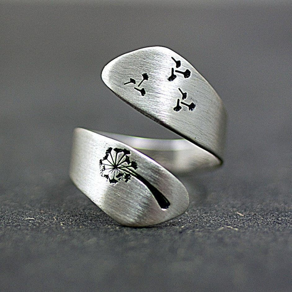 Sier Hand Brushed Mountain Green Tree Rings