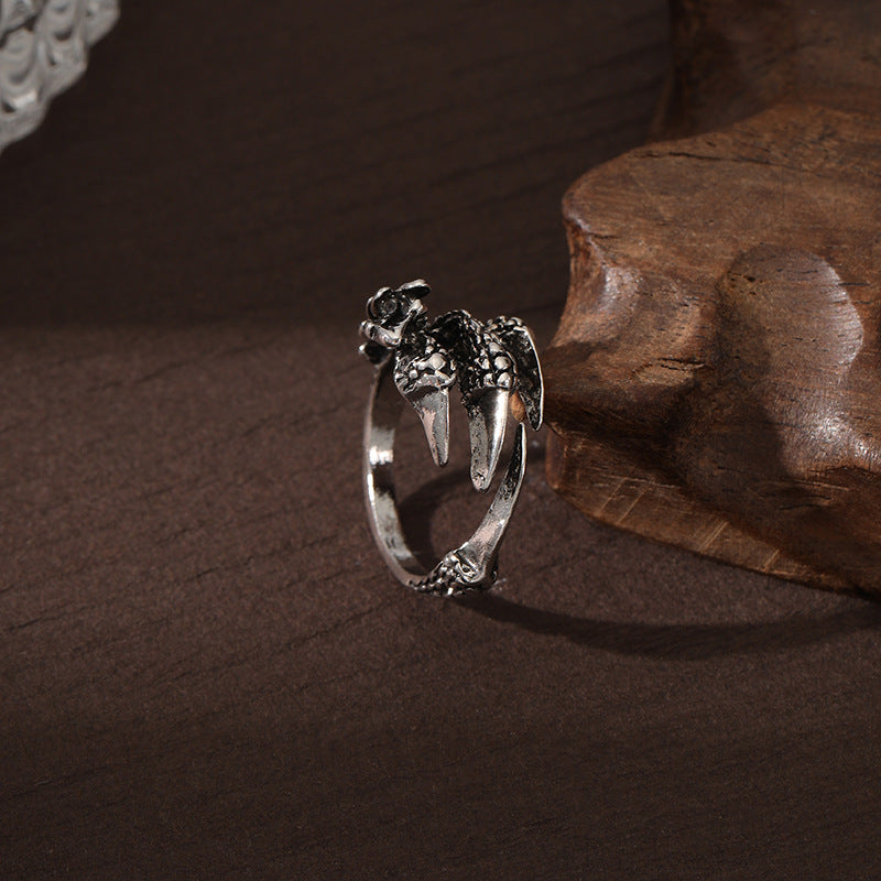 Men's Hip Hop Style Trendy Retro Elegant Zinc Rings
