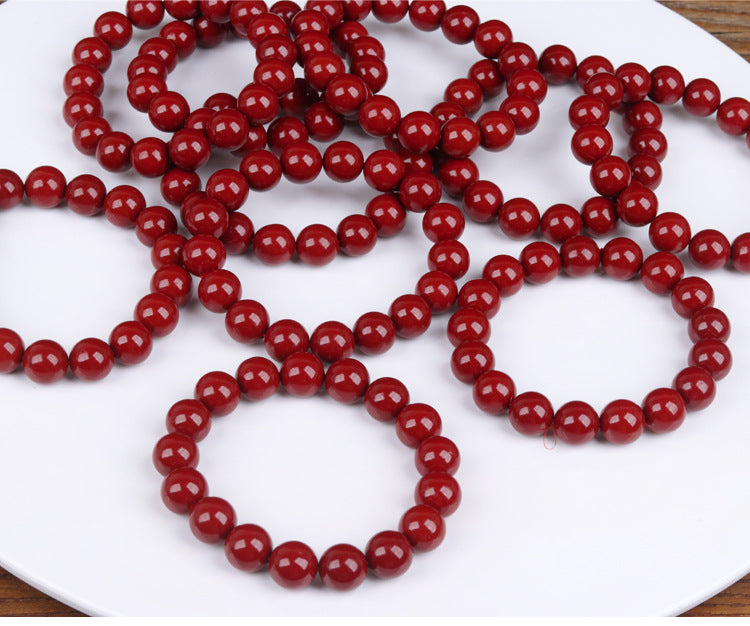 Men's Cinnabar Purple Sand Single Couple Ladies Bracelets